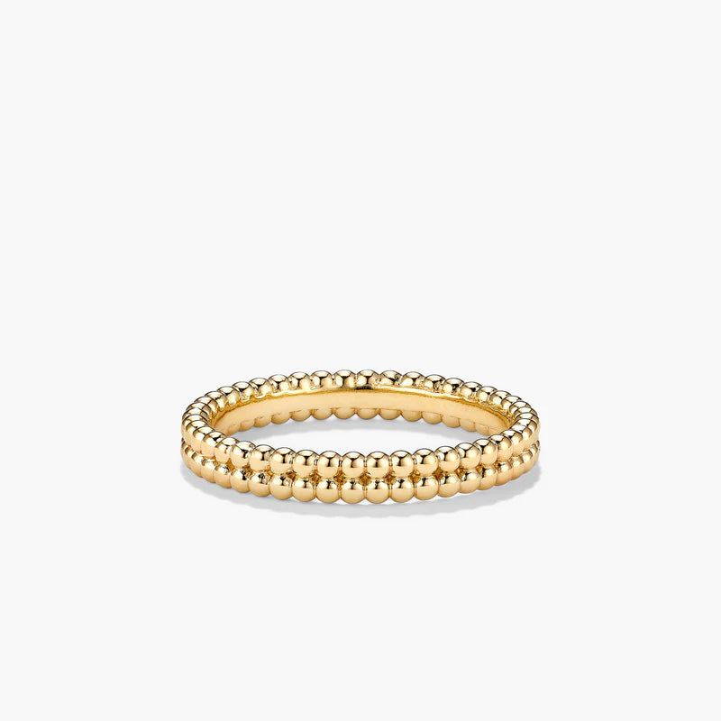 NORTHWA Duo Beaded Stacker Ring