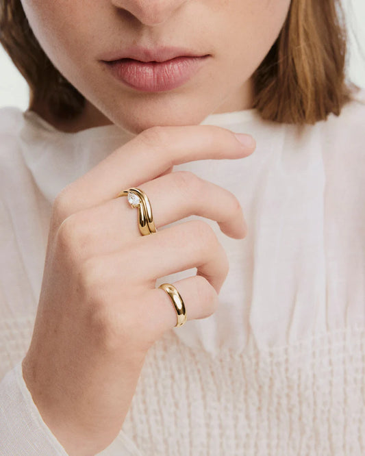 NORTHWA Dôme Figure Balance Ring
